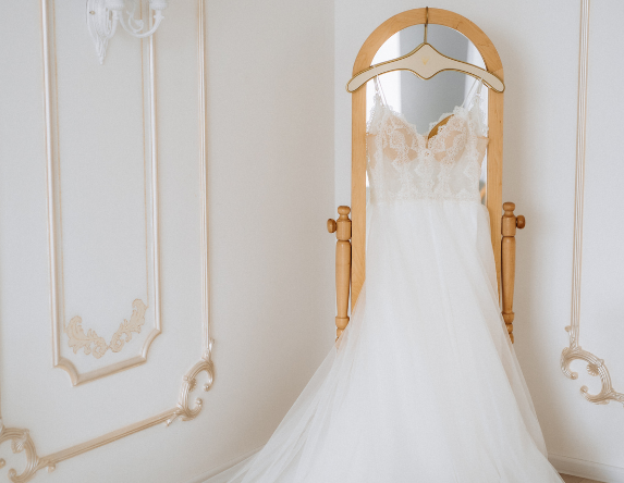 vestido de novia blanco